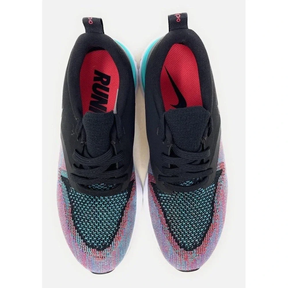 Nike Odyssey React‎ 2 Flyknit Hyper Jade Sz 7 EU 38 Running Sneakers Shoes Teal